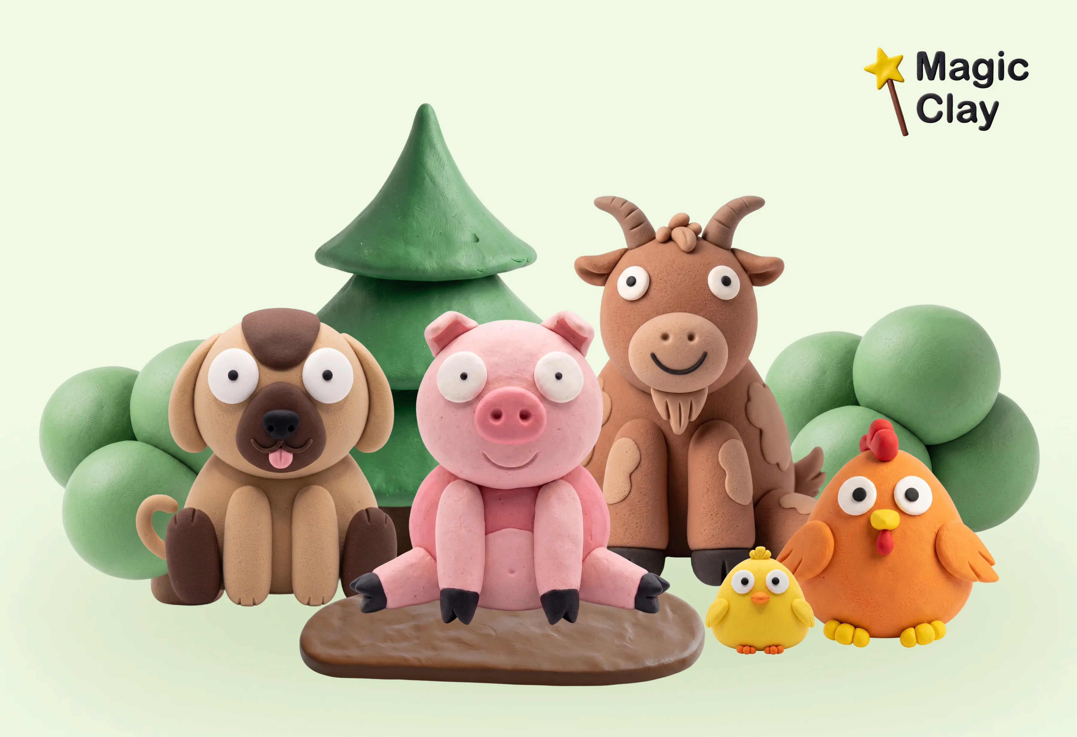 Magic clay